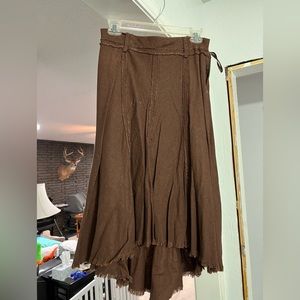 Brown skirt